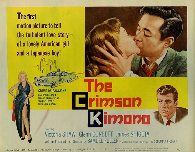 The Crimson Kimono - Posters