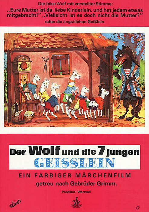 Der Wolf und die sieben Geißlein - Plakáty