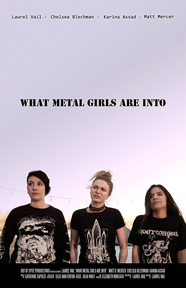 What Metal Girls Are Into - Plakátok