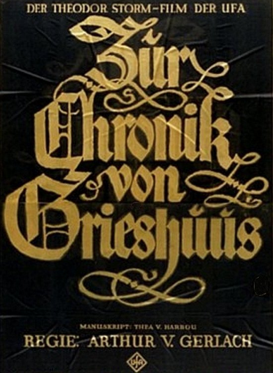 Zur Chronik von Grieshuus - Cartazes