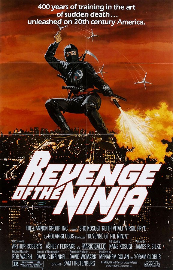 Revenge of the Ninja - Julisteet