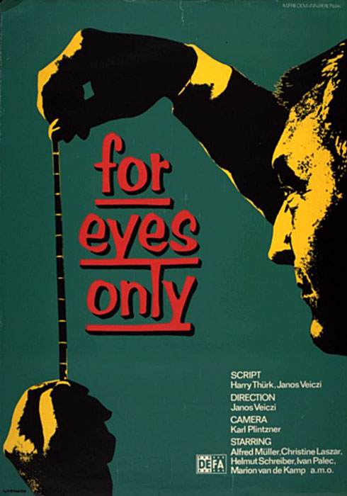 For Eyes Only - Posters