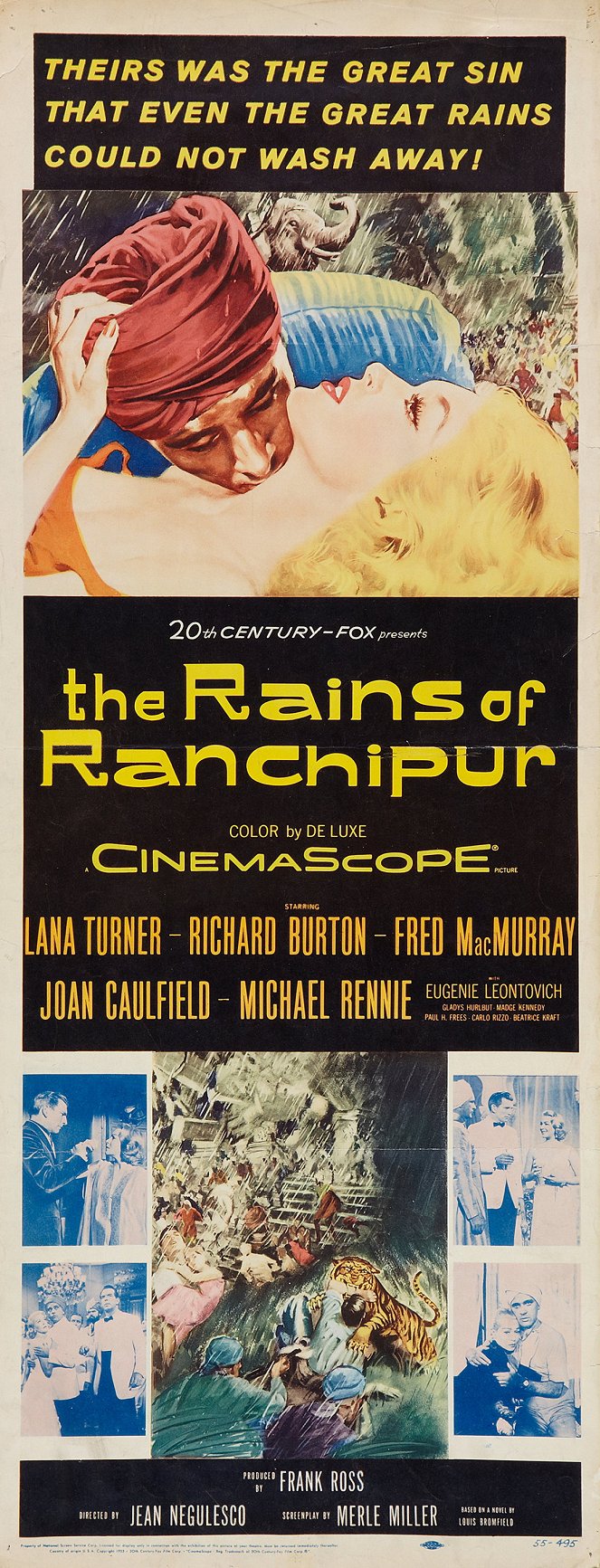 The Rains of Ranchipur - Plakaty