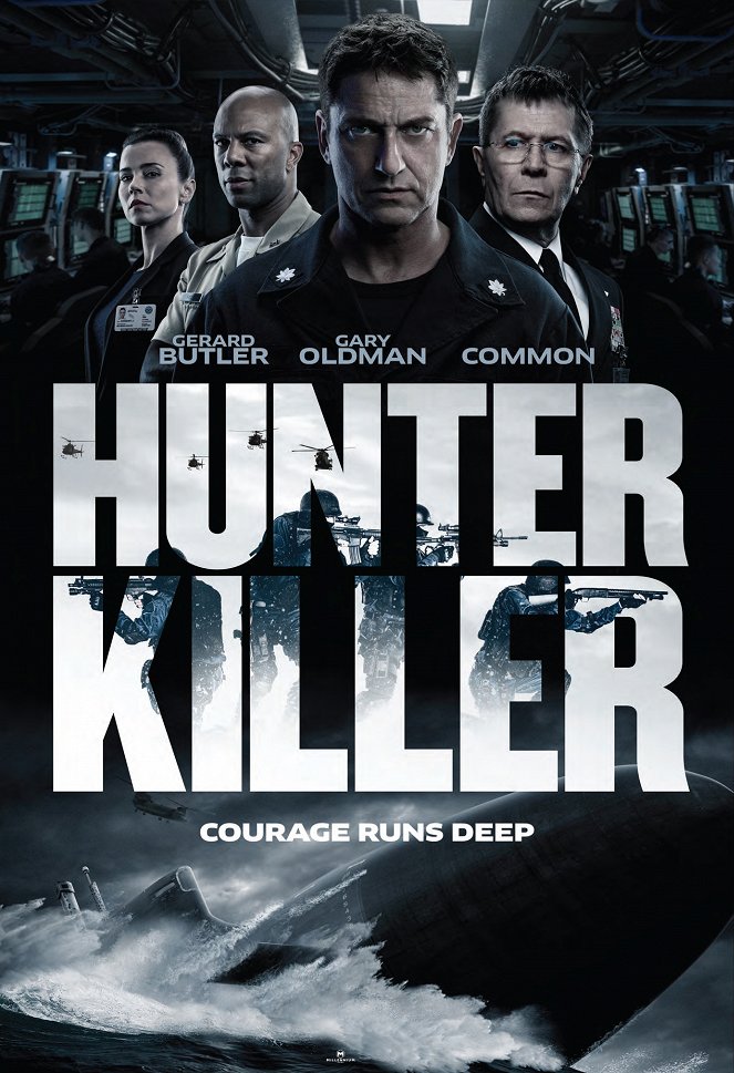 Hunter Killer - Affiches