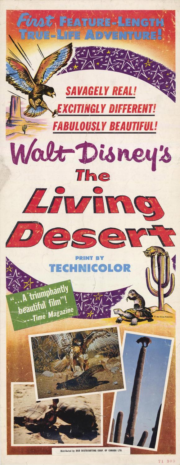 El desierto viviente - Carteles