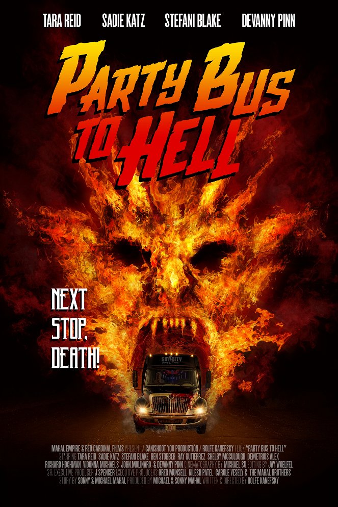 Party Bus to Hell - Plakaty