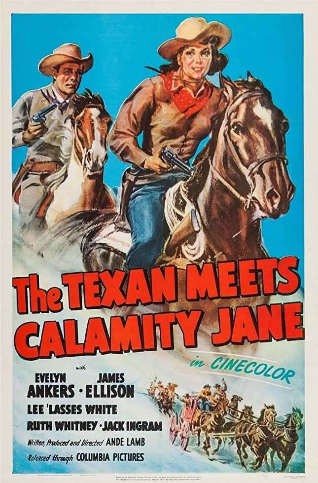 The Texan Meets Calamity Jane - Affiches