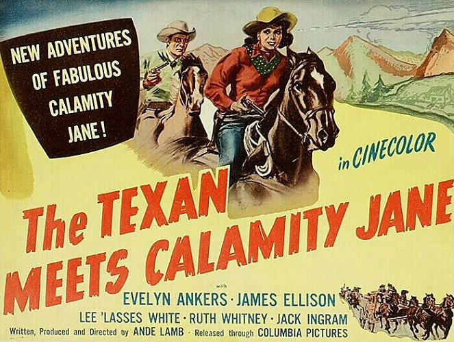 The Texan Meets Calamity Jane - Plakate