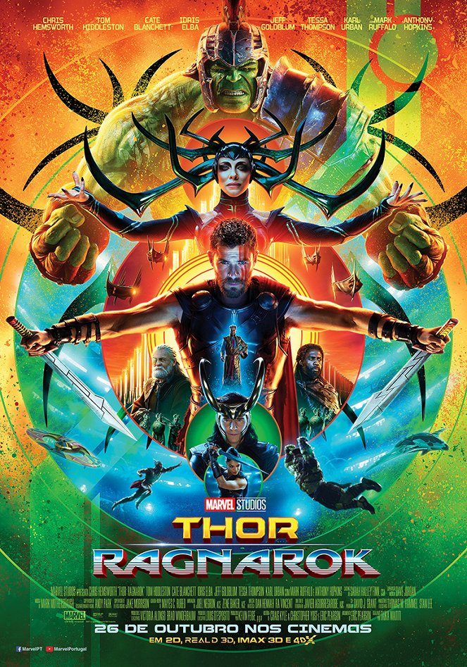 Thor: Ragnarok - Cartazes