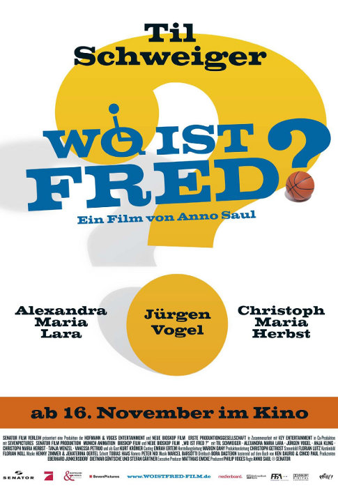 Wo ist Fred? - Affiches