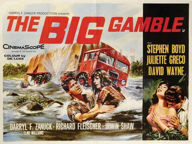 The Big Gamble - Posters