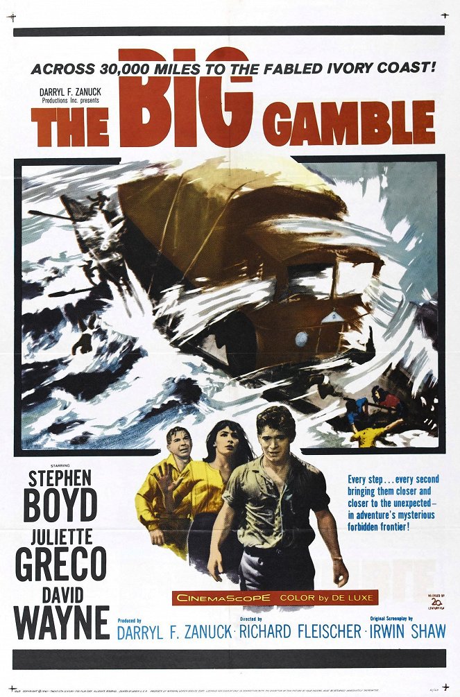 The Big Gamble - Plakáty