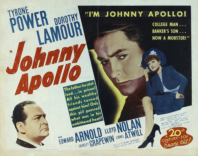 Johnny Apollo - Affiches