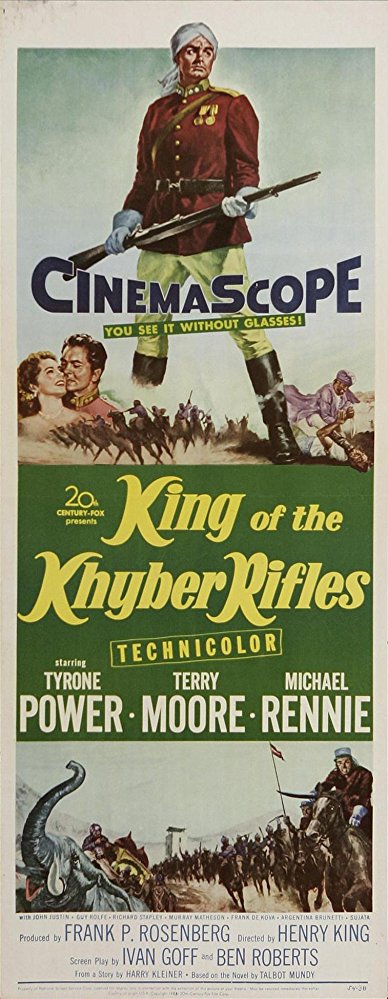 King of the Khyber Rifles - Plakátok