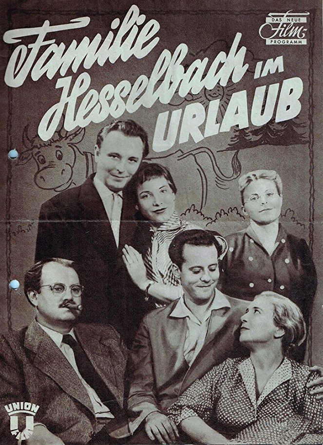 Familie Hesselbach im Urlaub - Plakátok