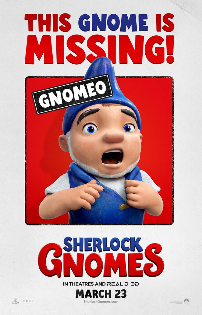 Sherlock Gnomes - Carteles