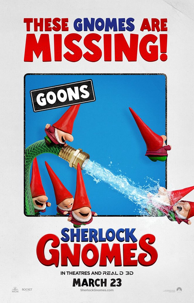 Sherlock Gnomes - Carteles