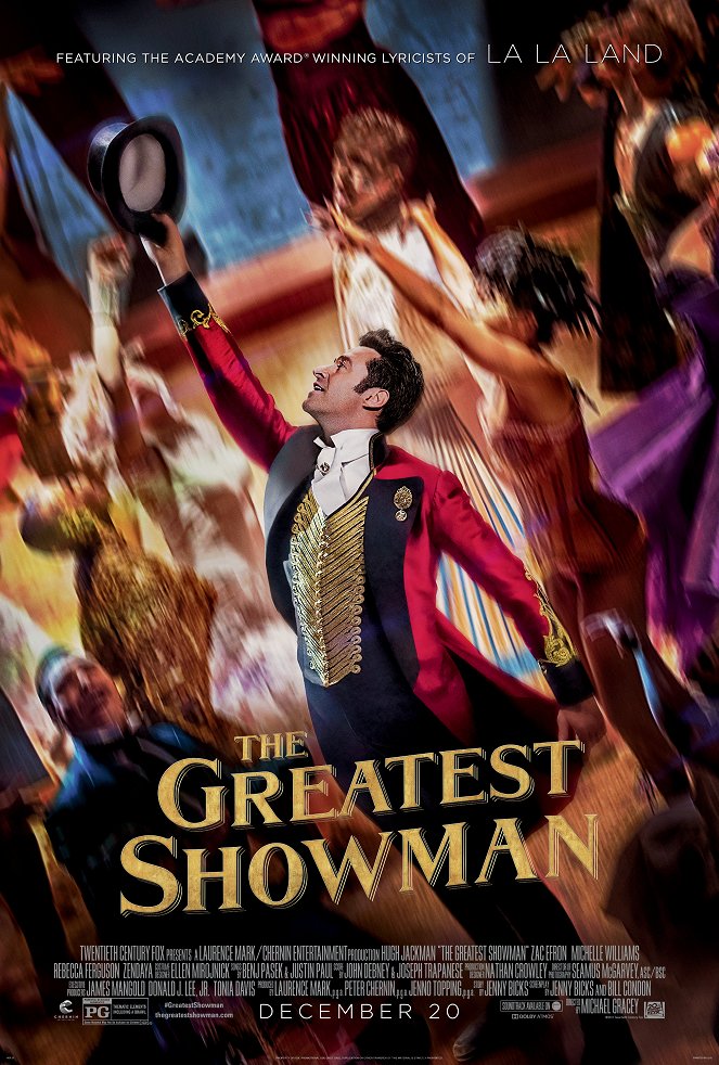 The Greatest Showman - Julisteet