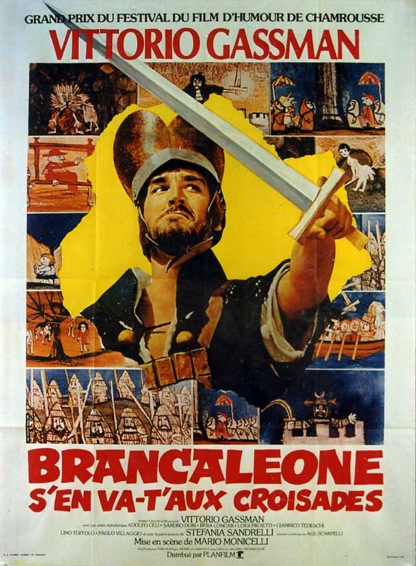 Brancaleone s'en va aux Croisades - Affiches
