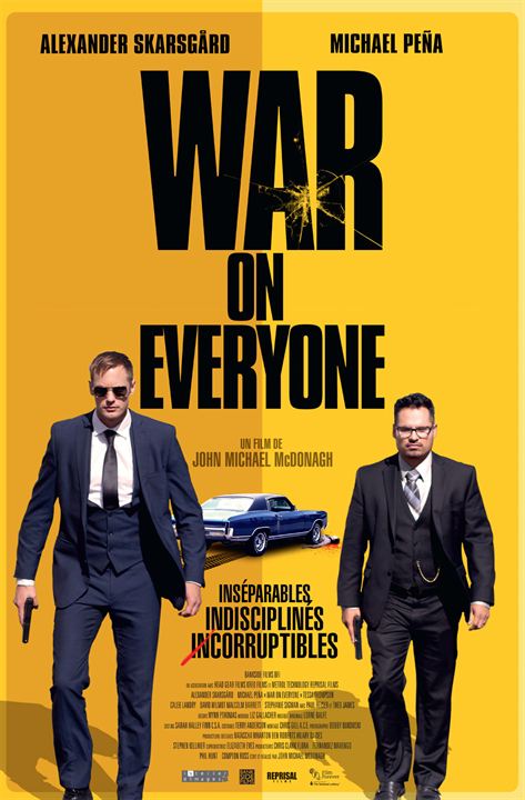 War on Everyone - Affiches