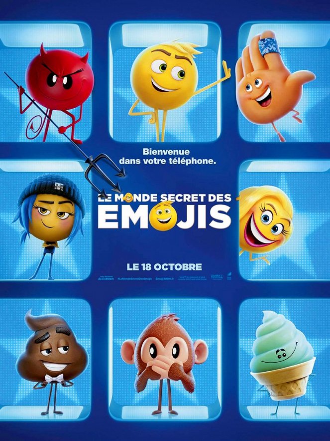 Le Monde secret des Emojis - Affiches