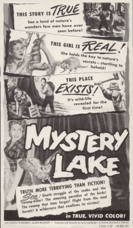 Mystery Lake - Affiches