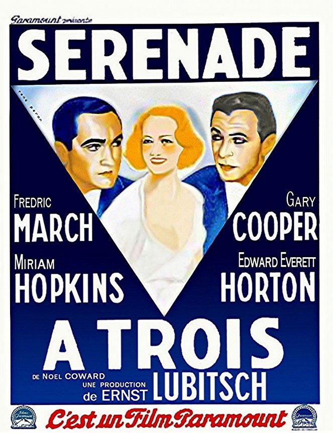 Sérénade à trois - Affiches