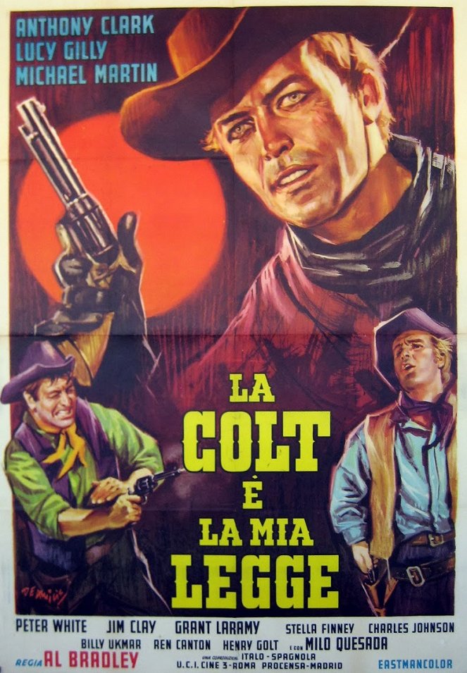 La Colt è la mia legge - Plagáty