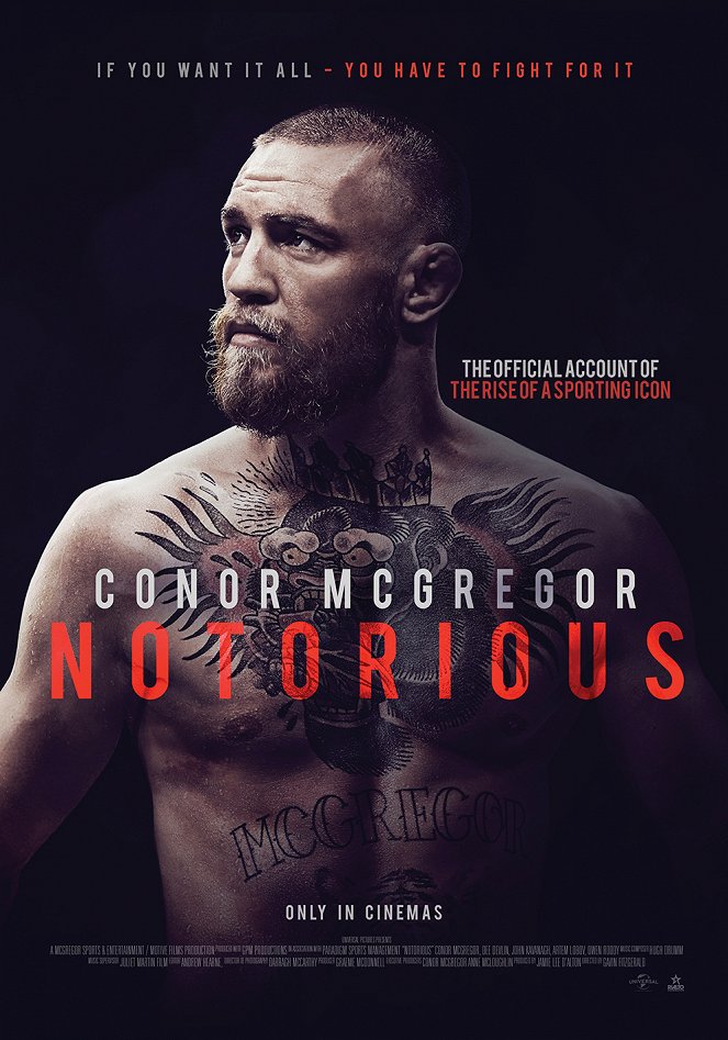 Conor McGregor: Zły chłopiec - Plakaty