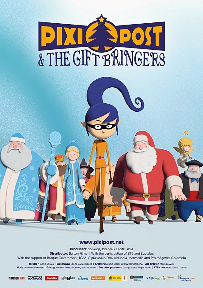Pixi Post y los genios de Navidad - Carteles