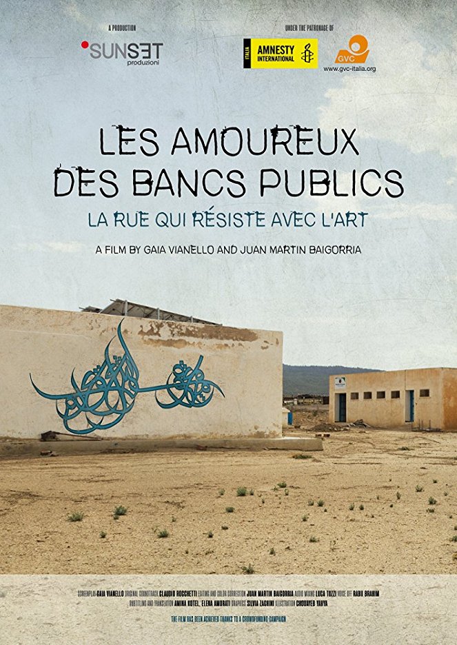 Les amoureux des bancs publics - A story of street, art and resistance - Julisteet