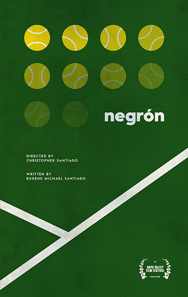 Negrón: A Tennis Short - Plakáty