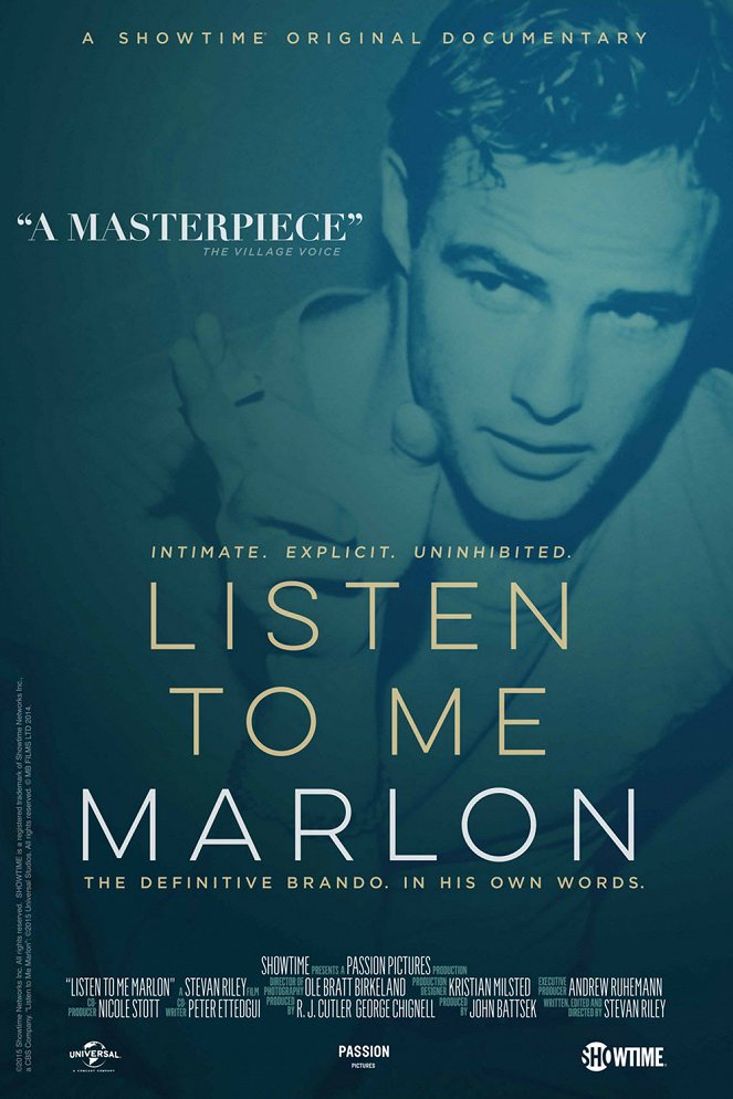 Marlon Brando o sobie - Plakaty