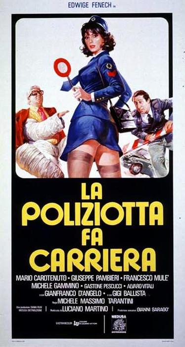 La poliziotta fa carriera - Plakátok