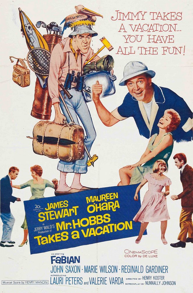 Mr. Hobbs Takes a Vacation - Posters