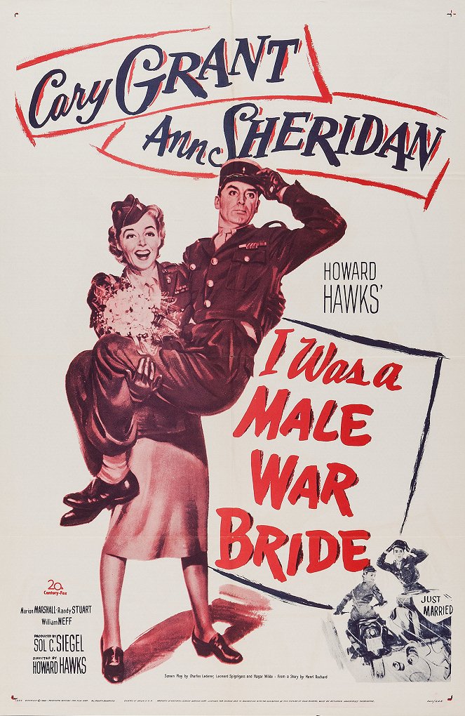 I Was a Male War Bride - Posters