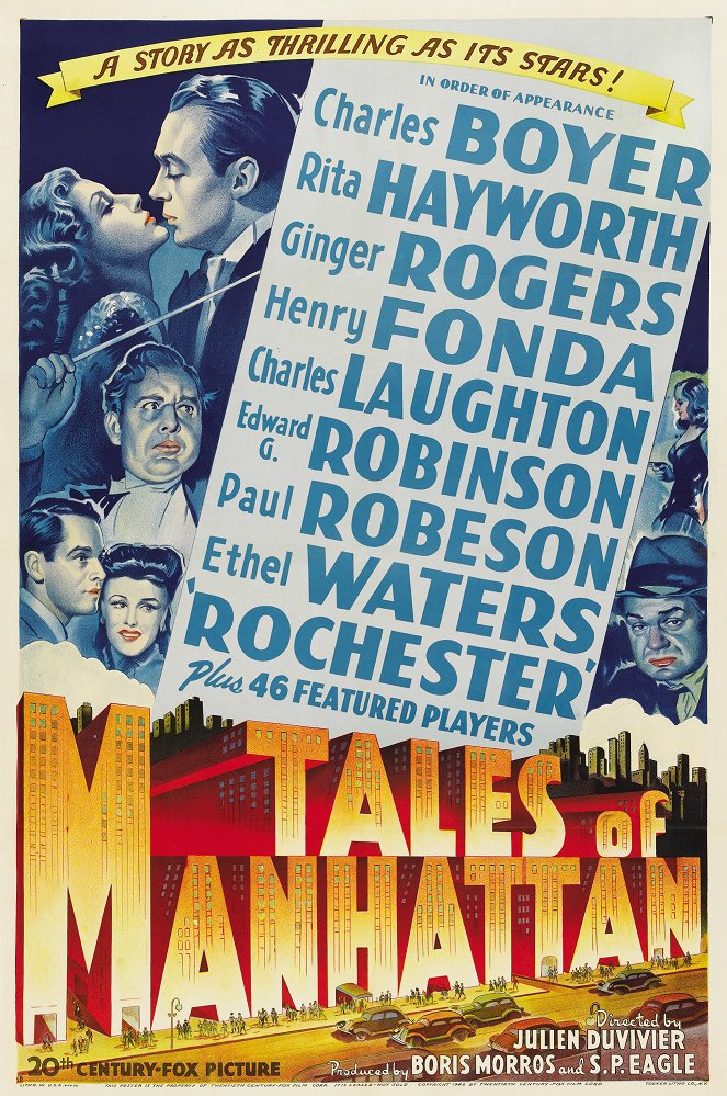 Tales of Manhattan - Plakátok