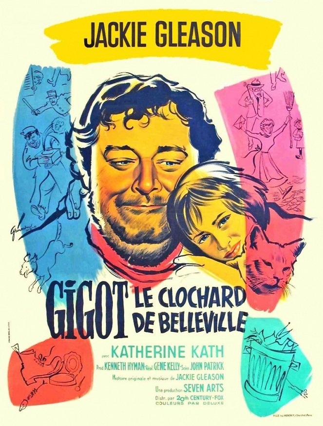 Gigot, le clochard de Belleville - Affiches