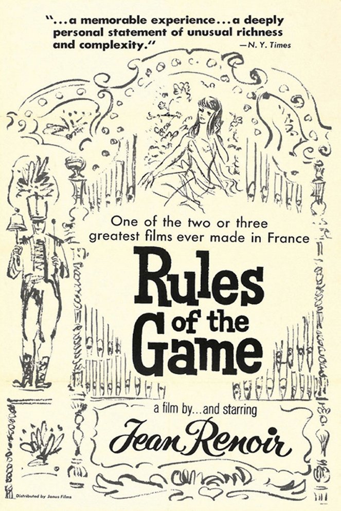The Rules of the Game - Posters