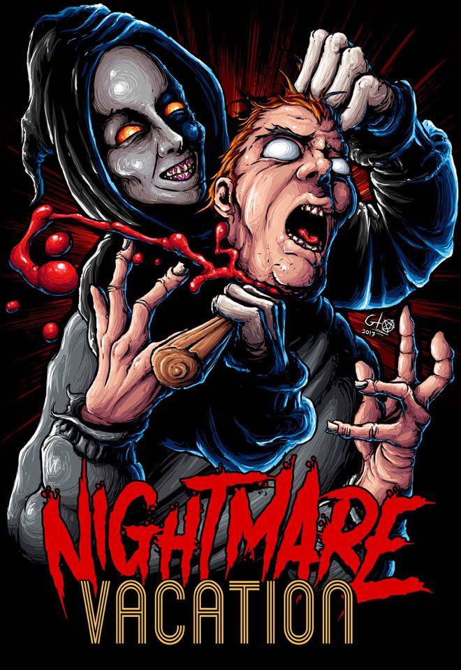 Nightmare Vacation - Plakate