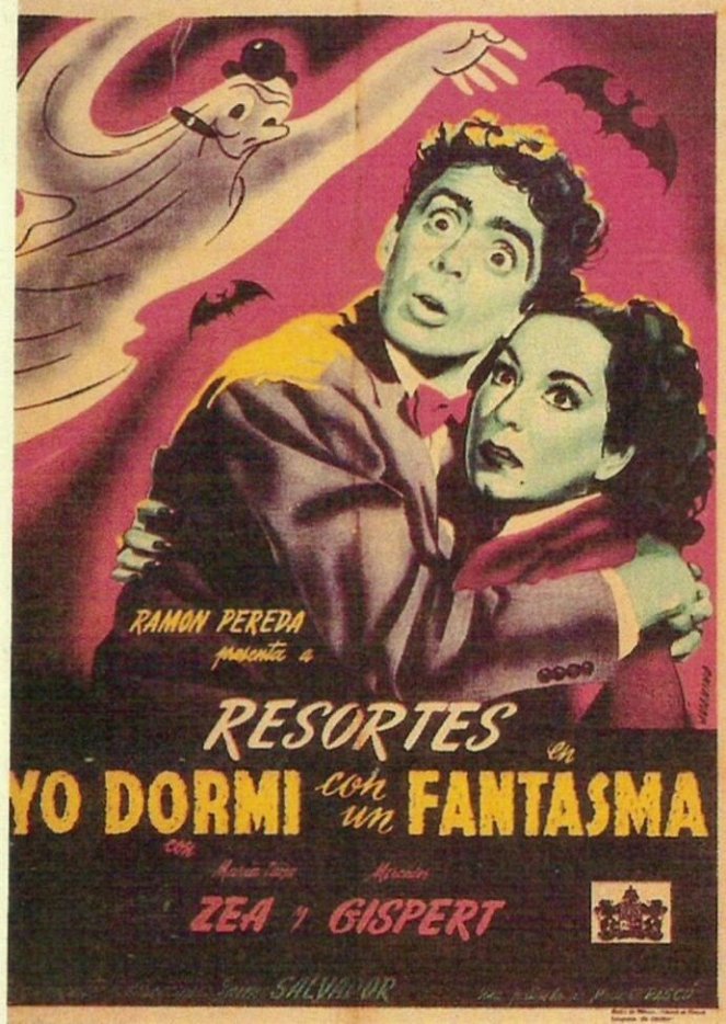 Yo dormí con un fantasma - Posters