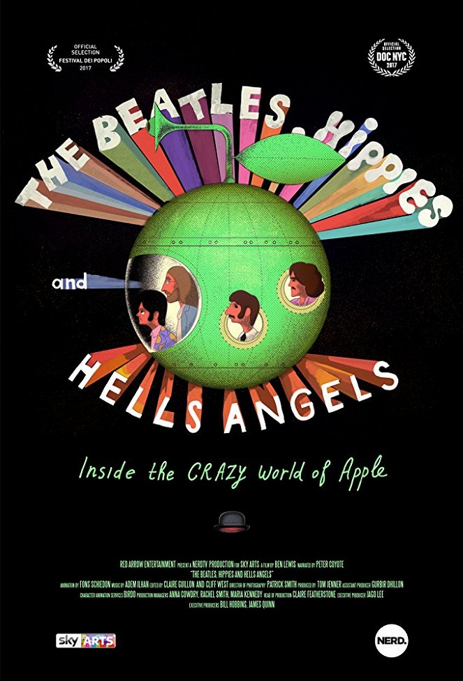 The Beatles, Hippies and Hells Angels: Inside the Crazy World of Apple - Plakate
