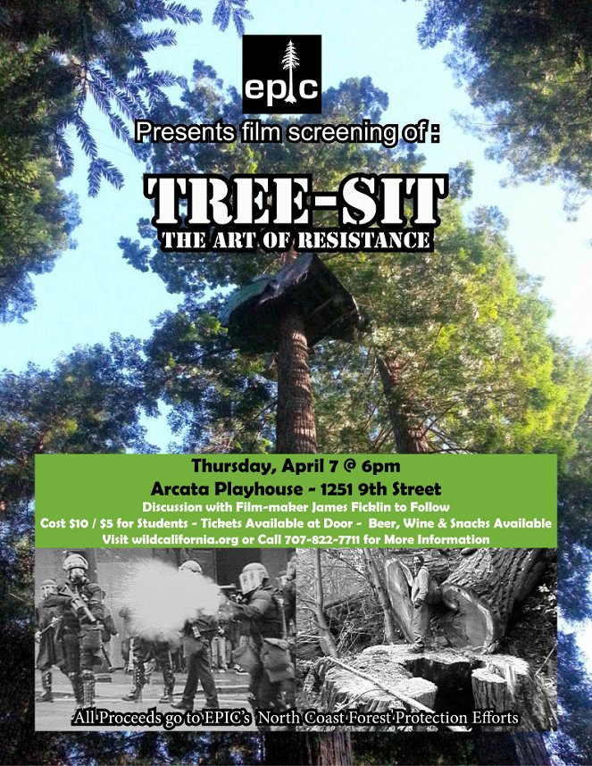 Tree Sit: The Art of Resistance - Plakate