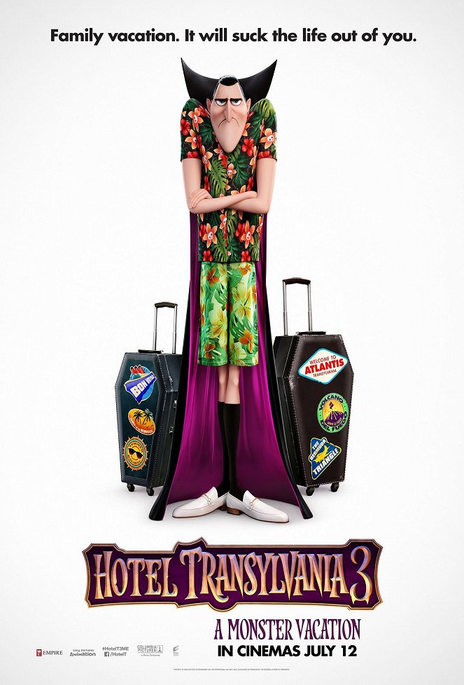 Hotel Transylvania 3. - Szörnyen rémes vakáció - Plakátok