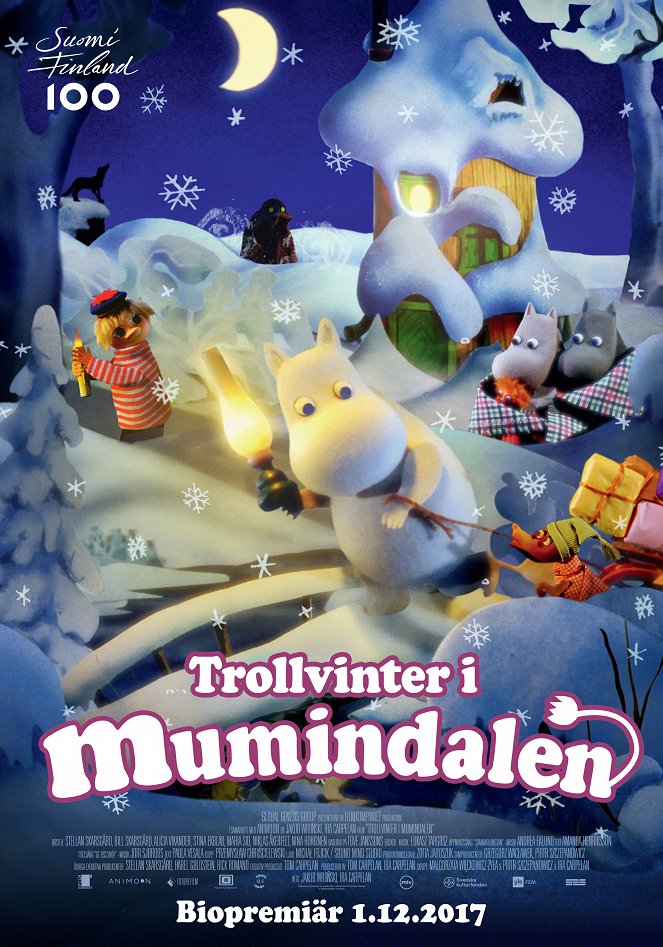 Muumien joulu - Plakátok