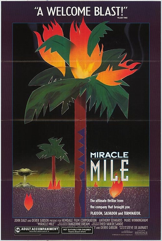 Nacht der Entscheidung – Miracle Mile - Plakate