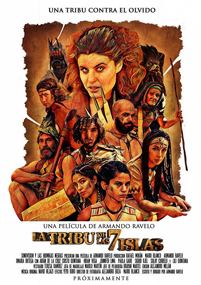 La tribu de las 7 Islas - Plakate