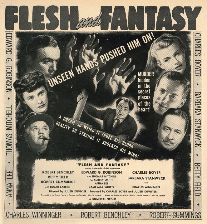 Flesh and Fantasy - Plakate