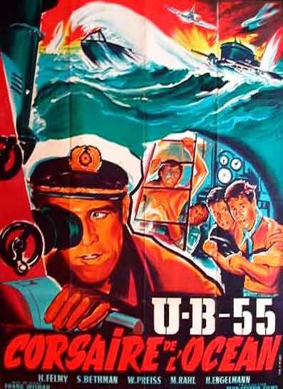 UB 55, Corsaire de l'océan - Affiches