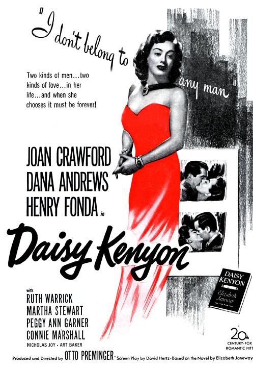 Daisy Kenyon - Carteles